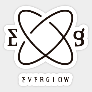 EVERGLOW LOGO Sticker